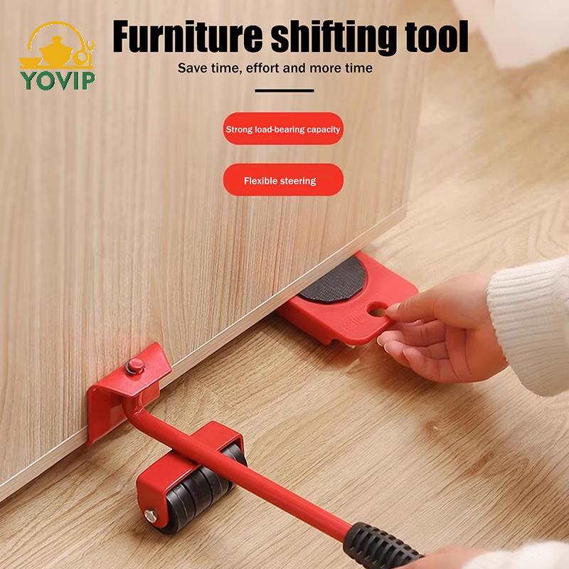 YOVIP Đồ Nội Thất Hạng Nặng Nâng Dụng Cụ Vận Chuyển Nội Thất Mover Bộ 4 Di Chuyển Con Lăn 1 Bánh Tha