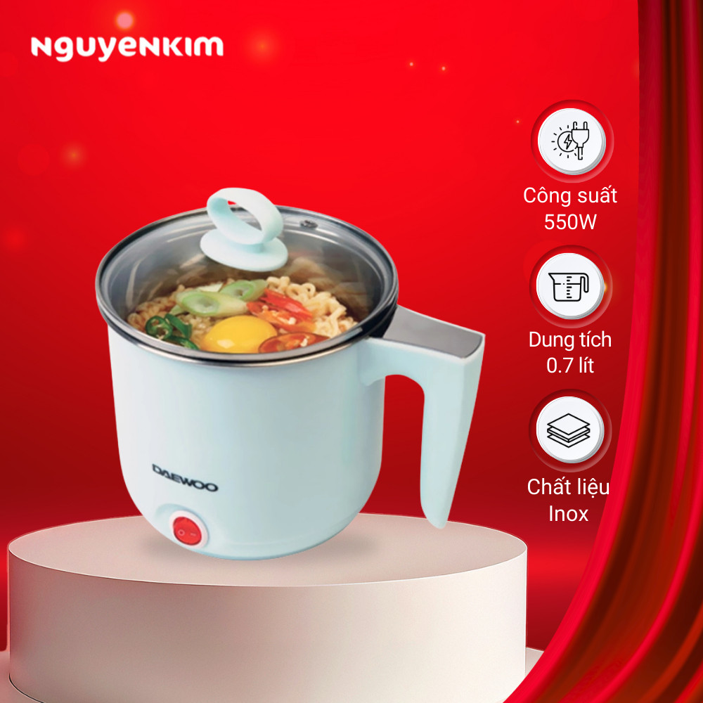 Ca nấu mì đa năng Daewoo DEN-M550 (700ml)