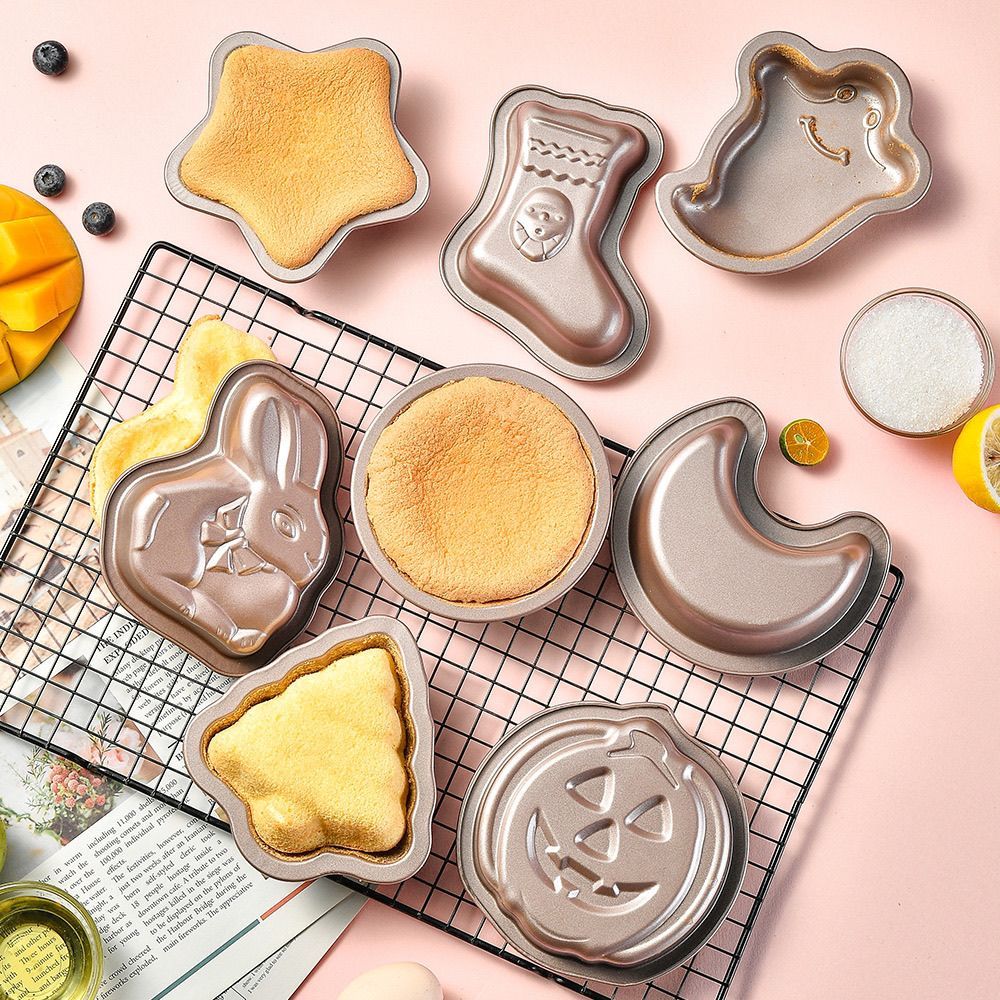 Hot Sale#[53%Repurchase Rate]Thickened Stainless Steel Non-Stick Christmas Cake Mold Non-Stick Cake 