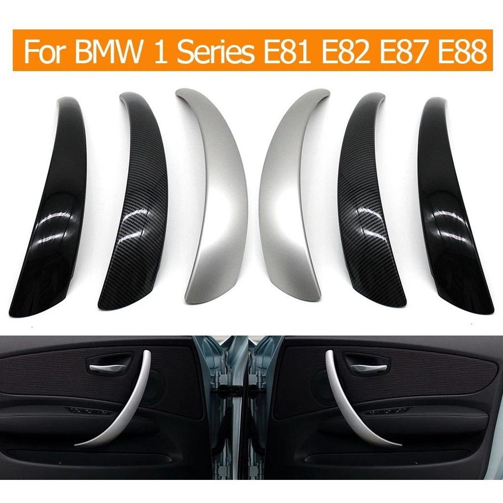Nội Thất Ô Tô Trái Phải Bên Trong Cửa Kéo Tay Cầm Bao Thay Thế Cho Xe BMW 1 Series E81 E82 E87 E88 2