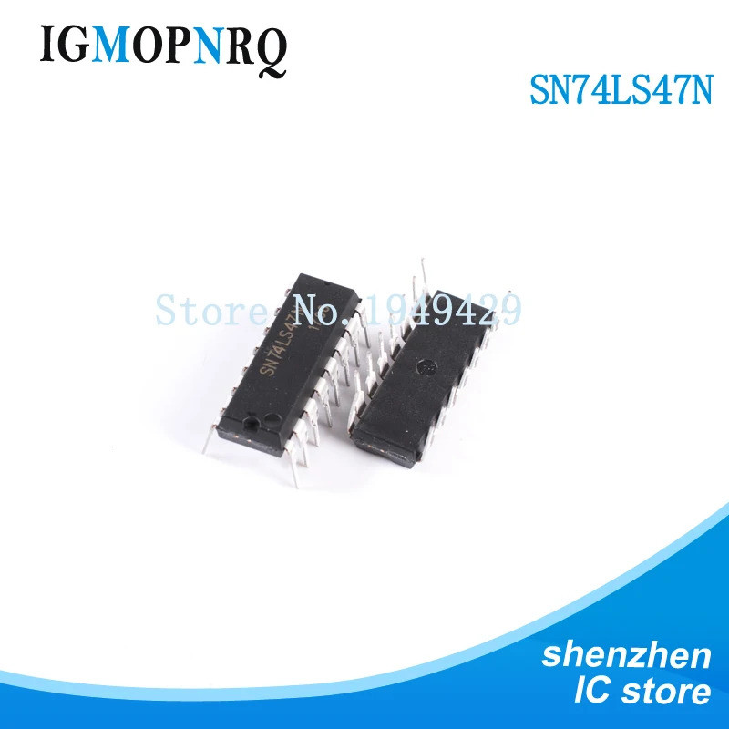 5 Chiếc 74LS47 SN74LS47N 74LS83 74LS85 74LS112 SN74LS112N 74LS138 SN74LS138N 74LS145 SN74LS145N 74LS