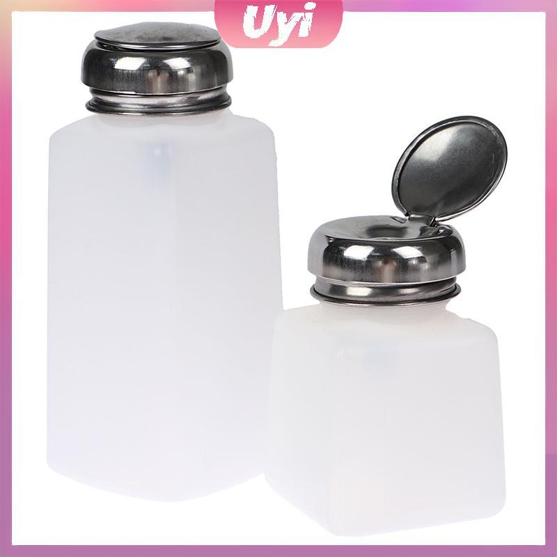 Uyi Máy Bơm Rỗng Dispenser Sơn Móng Tay Tẩy Chai Móng Tay Nghệ Thuật Sạch Acetone Chai Uyi