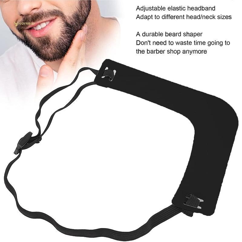 MUQV Beard Shaper Neline Hướng dẫn Ne Styler Neline Beard Định hình Mẫu Beard Tông đơ Công cụ Lineup