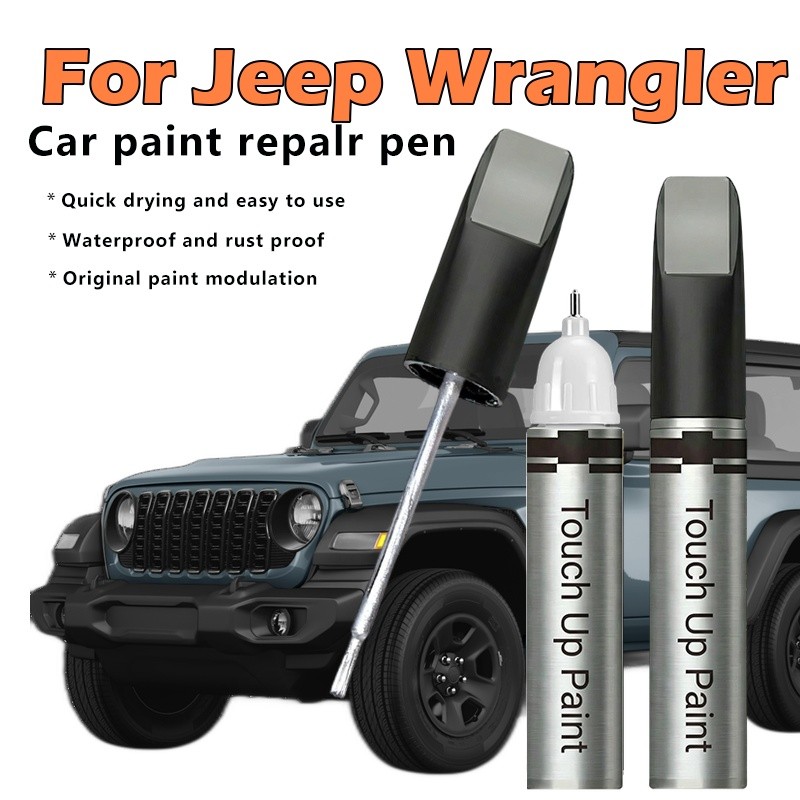 Jeep Wrangler-Touch Up Paint cho ô tô Touch Up Paint Auto Scratch Repair Pen Brush và Tip 2 trong 1