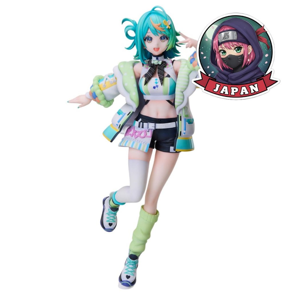 Mô hình Puwapuwa Popura, học sinh trường trung học Aogiri, tỷ lệ 1/7. Shipped from Japan