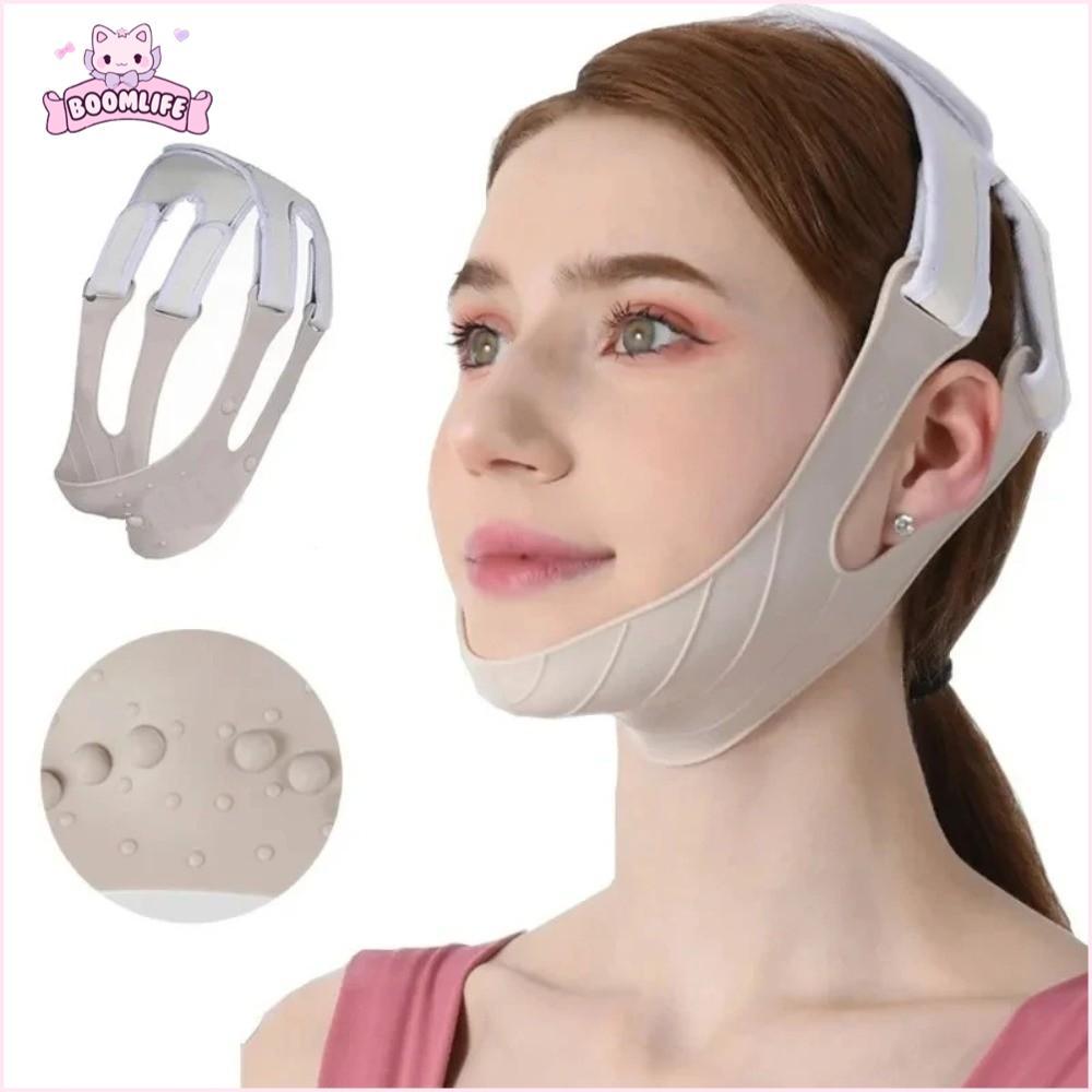 BOOMLIFE V Line Face Shaper, Chin Cheek Lift Face Silicone Face Slimming Band, Thắt lưng mỏng Đàn hồ
