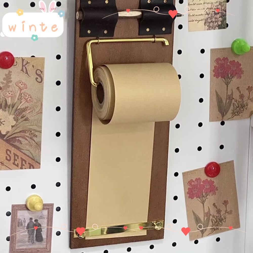 Clipboard cổ điển Clipboard, DIY Crafts Retro Kraft Notebook Set, Handmade Refillable Kraft Paper Ro