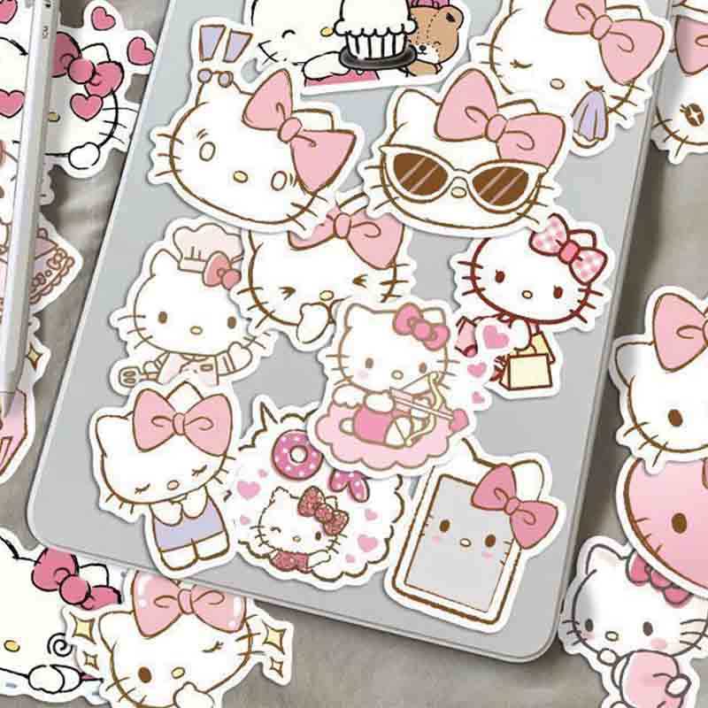 Hình dán mèo con Hình dán ốp điện thoại Hình dán dễ thương Hình dán sổ lưu niệm Hình dán chống nước 