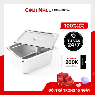 Khay đựng thực phẩm inox GN 6"-1/4