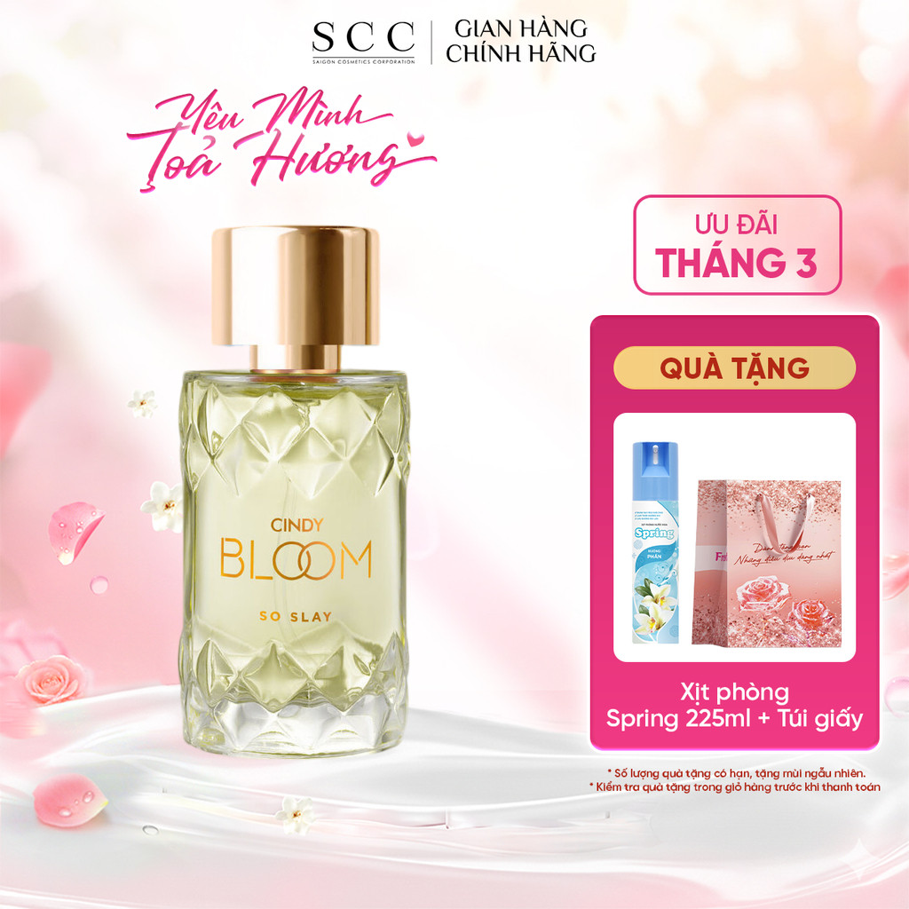 Nước Hoa Nữ CINDY BLOOM So Slay Hương Cuốn Hút 50ml