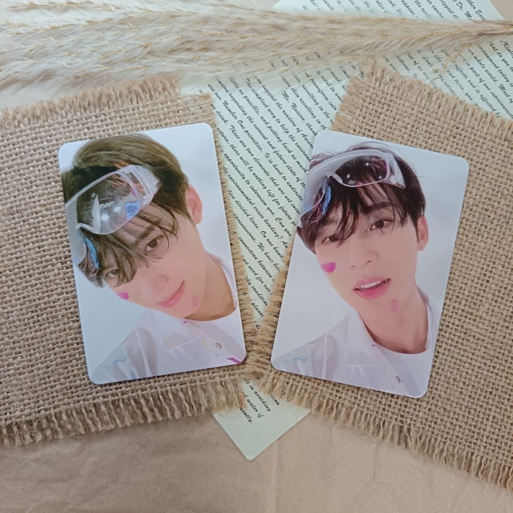 SEVENTEEN Kim Min Kyu màu dầu Kyu CARAT Edition chuyên dụng bộ kính bảo hộ Kyu