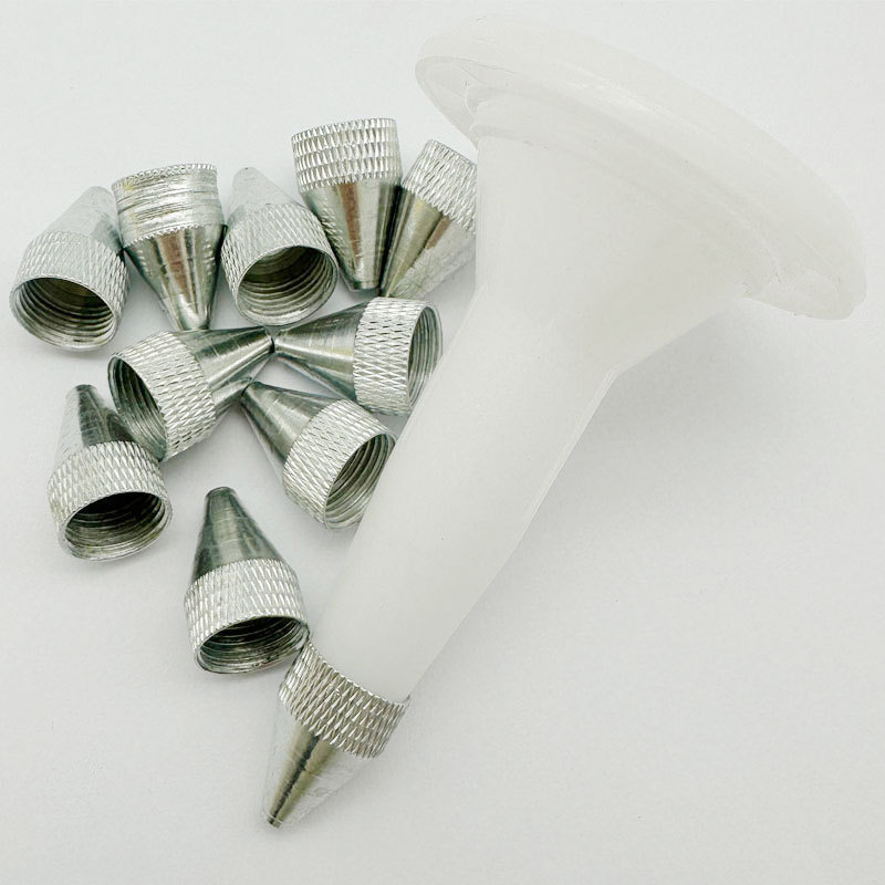 Epoxy Màu Cát Keo Vòi Phun Làm Đẹp Đường May Keo Phun Kim Loại Keo Vòi Phun Đường May Keo Súng Đặc B