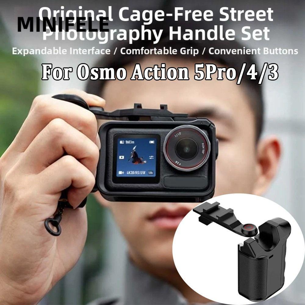 MINIFELE Street Grip Holder, Nút chớp nhẹ Xplorer Grip Kit Handle, Tay cầm máy ảnh tháo nhanh bằng n