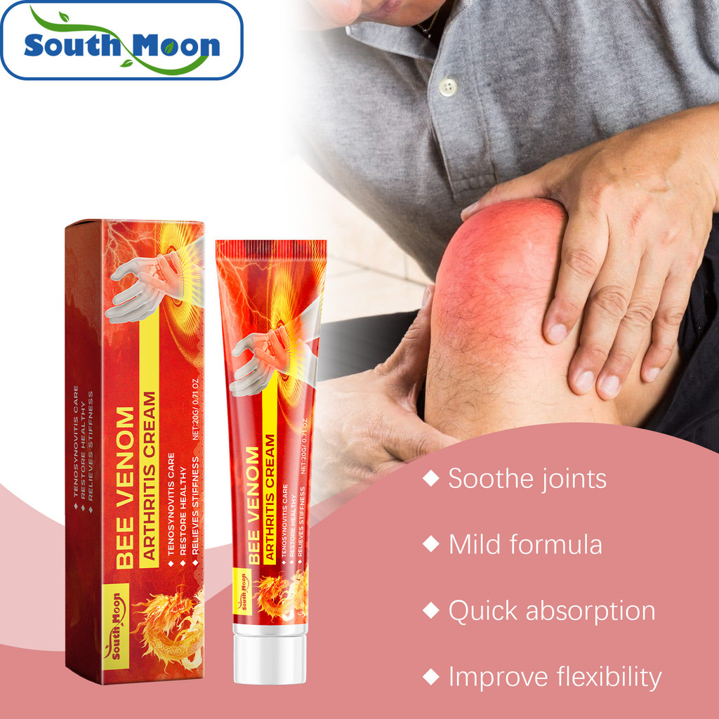 Hàng sẵn có Vận chuyển nhanh ở nước ngoài Moon Bee Venom Joint Care Cream Care Joint Muscles Massage