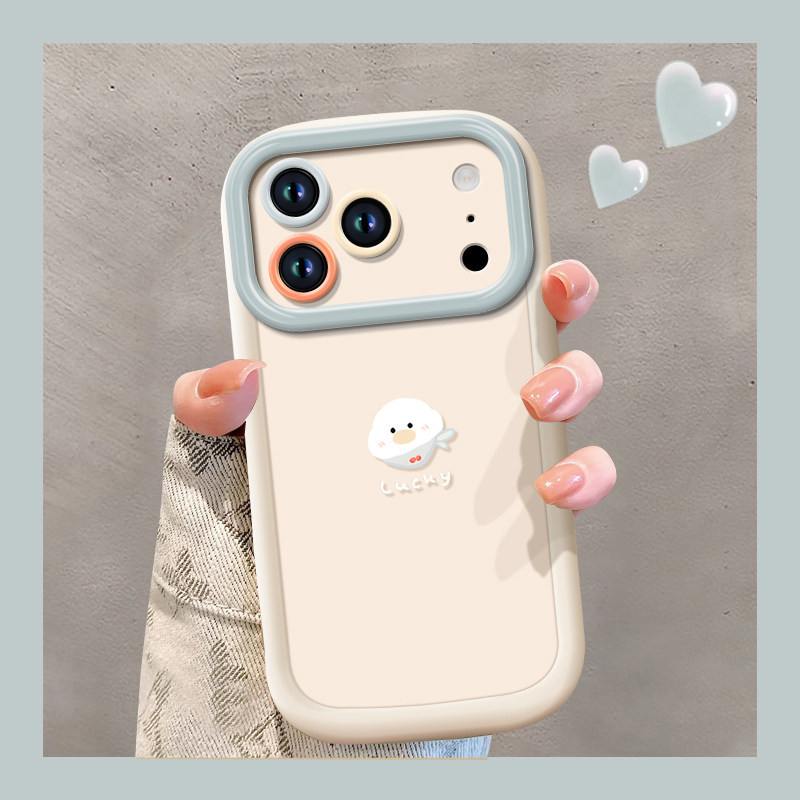 Thích Hợp Cho Apple 17promax Vỏ Điện Thoại iphone17pro Mới Vỏ Bảo Vệ 17 Silicone air Seventeen Vịt Đ