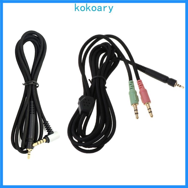 KOK 3 5mm Cắm Cáp Thay Thế Tai Nghe Cáp Nối Dài Bền Cho G4ME ONE GAME ZERO PC 373D PC37X GSP350