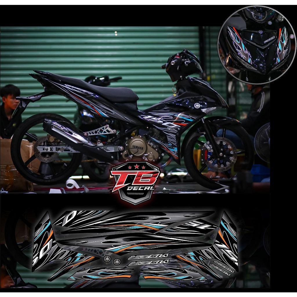 Tem lửa Exciter 150 Mod Y15ZR Đen