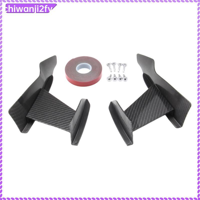 Sợi Carbon Vây Spoilers Ô Tô Decal Phụ Kiện Downforce Đa Năng Môi Kit Cho Xe BMW F82 M4 Coupe