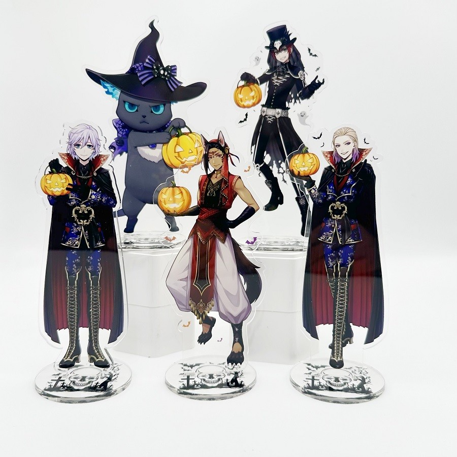 Anime Game Twisted Wonderland 15CM Acrylic Figures Stand CosplayModel Plate Collection Desk Decorati