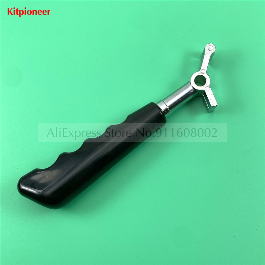 Một Tay Đòn Bẩy Lắp Màu Đen Tay Cầm Quay Chiều Rộng 1.5cm Phụ Kiện Của Máy Làm Kem Mềm BQL Máy Phục Vụ Mềm