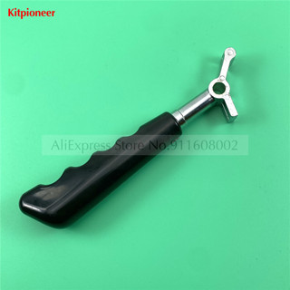 Một Tay Đòn Bẩy Lắp Màu Đen Tay Cầm Quay Chiều Rộng 1.5cm Phụ Kiện Của Máy Làm Kem Mềm BQL Máy Phục Vụ Mềm