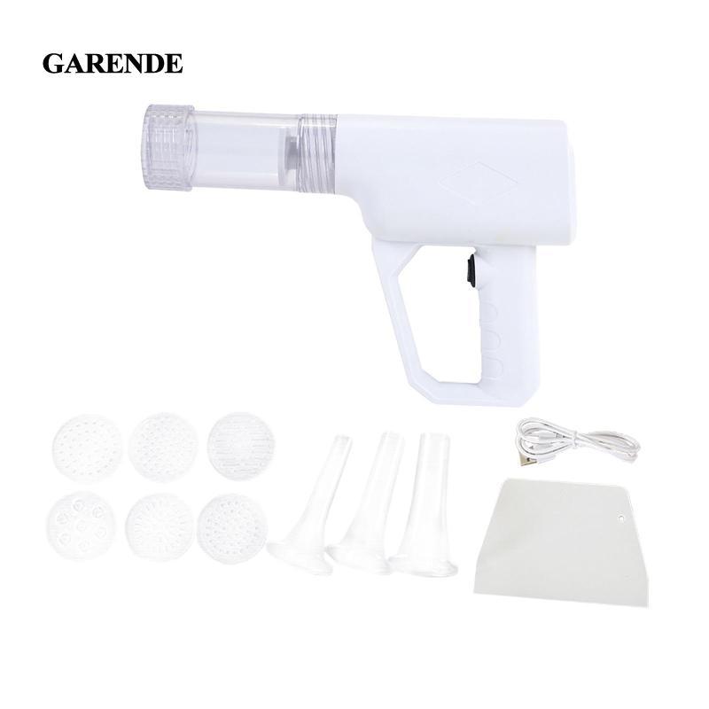 Máy làm mì Garende 6 hình bánh mì Fettuccine với cốc đo, Máy cạo râu không dây Macaroni Máy làm mì ống cầm tay Máy làm mì ống