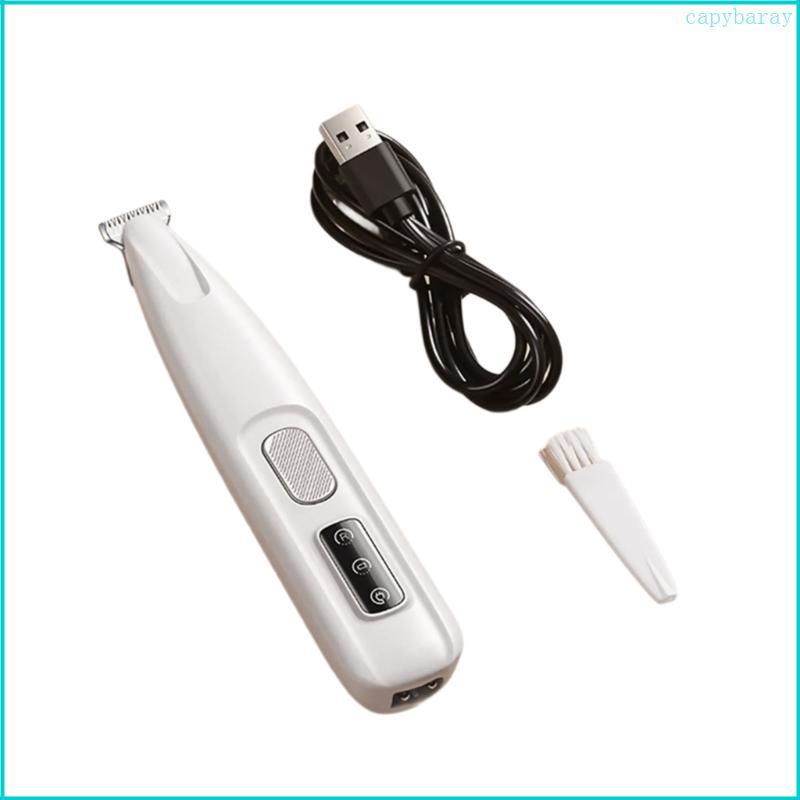 CBY Quiet Pet Paws Máy cắt tóc có đèn LED Máy cắt tóc điện chống nước Paws Máy cạo râu để chải lông 