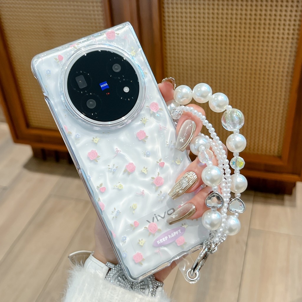 Thích hợp cho vivo x fold5 x fold5 Màn hình gập đơn giản dành cho nữ OPPO Find N5 Vỏ bảo vệ phía trư