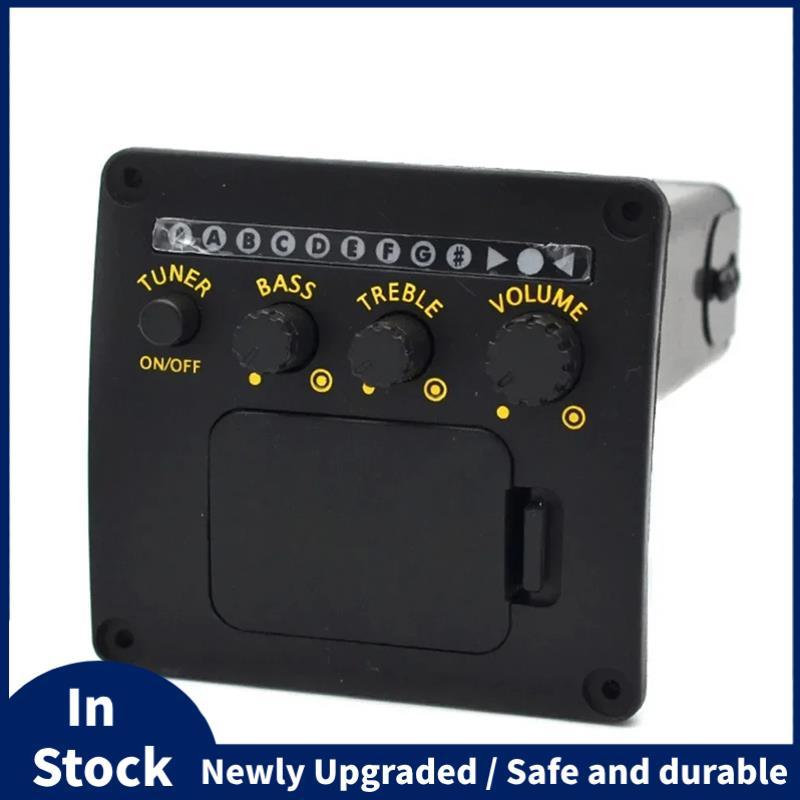 Đàn Guitar Acoustic Chuyên Nghiệp Preamp EQ Tuner Pickup Guitar Pickup Preamp Tuner Piezo Pickup Equ