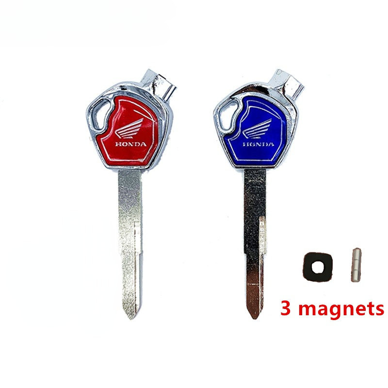 JINSHINSHINXIAN Động Cơ Kim Loại Trống Chìa Khóa Cho Sóng 110i click 125i RS150R Rs150r-Tiền Bên Phả