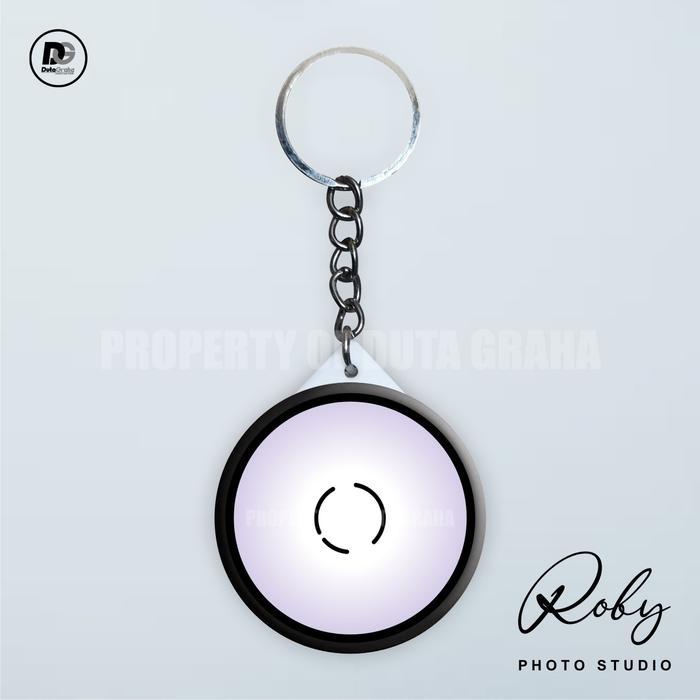 [KEYRING PRESS] NARUTO MANGEKYOU SHARINGAN Gantungan Kunci Keychain Aksesoris Souvenir ANIME MANGA -