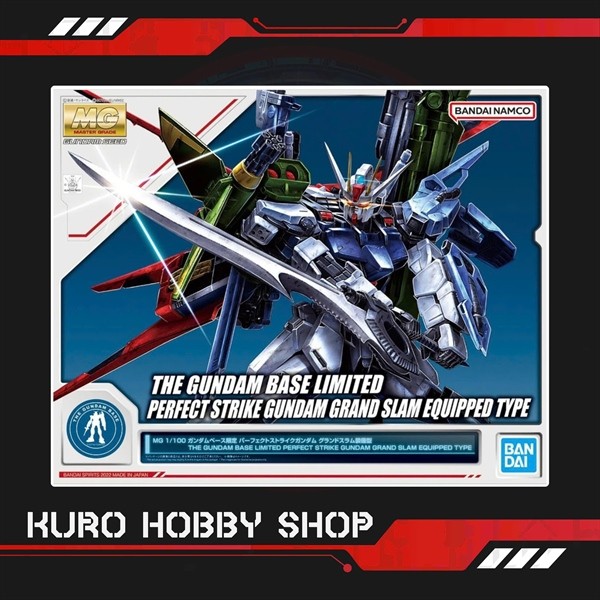 MG 1/100 The Gundam Base Limited Perfect Strike Gundam - Grand Slam Equipped