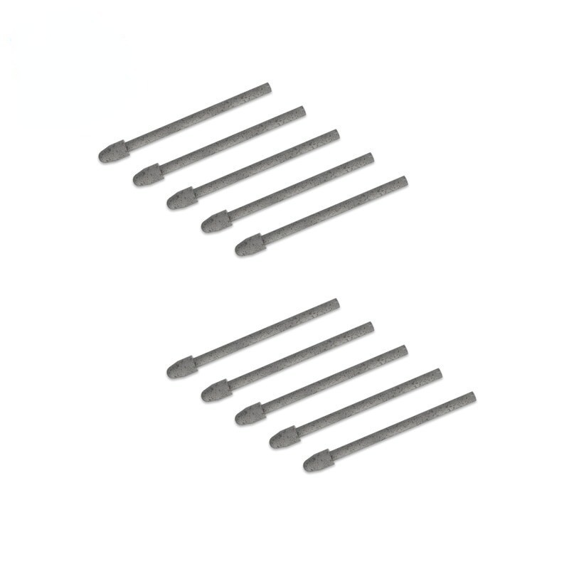 10 Chiếc Huion Cảm Thấy Nib Thay Thế Núp Cho Kỹ Thuật Số Stylus PW517 Stylus Board KD200 Chữ Viết Ta