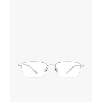 MUJOSH - Gọng kính chữ nhật unisex bản mảnh_MJ12FN1109-GDC1