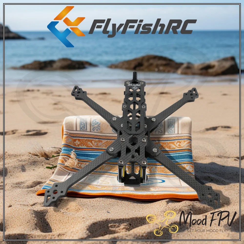 Khung Máy Bay FlyFishRC FIFTY5 TrueX Freestyle FPV 5inch Frame Kit