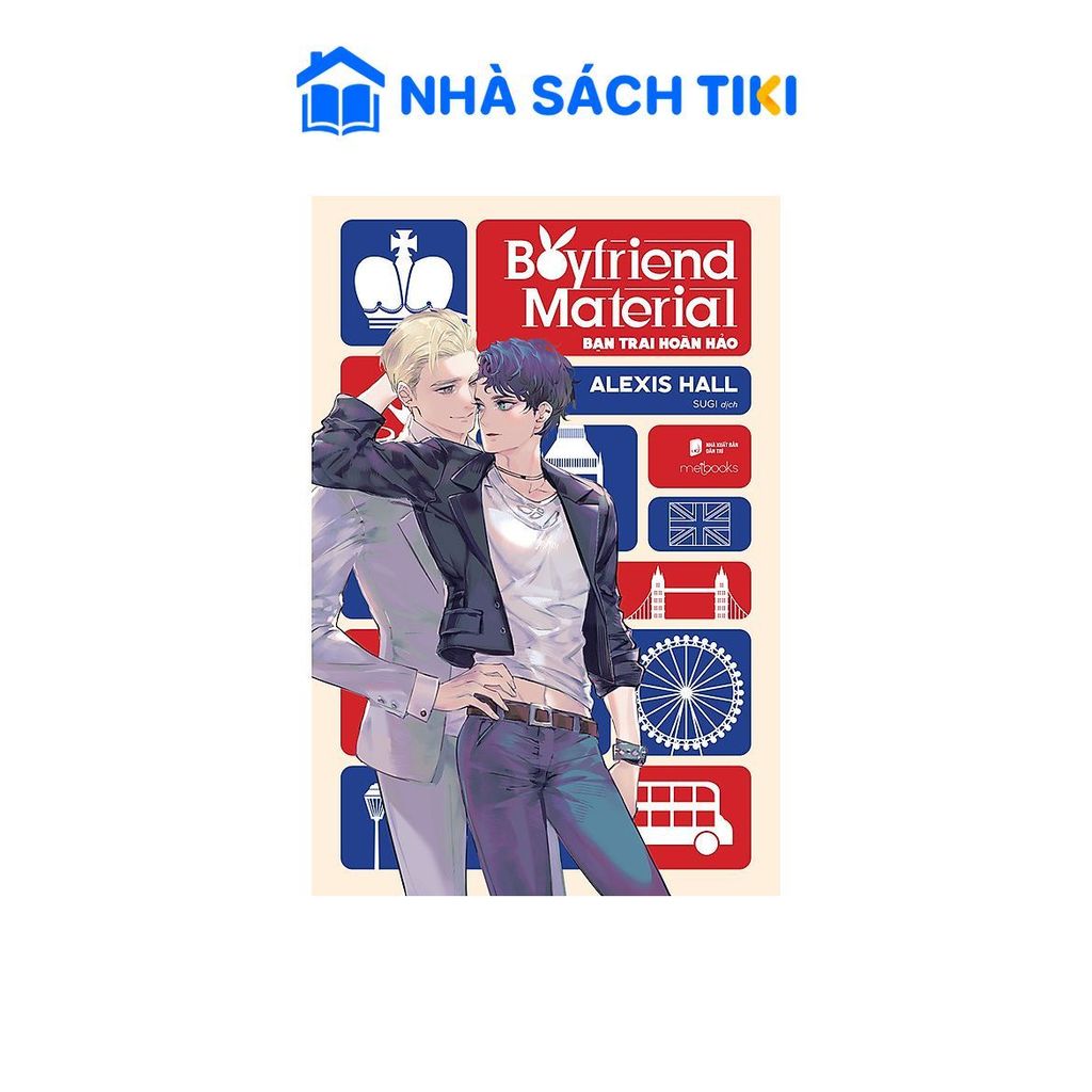 Sách Boyfriend Material – Bạn Trai Hoàn Hảo - Bản Thường