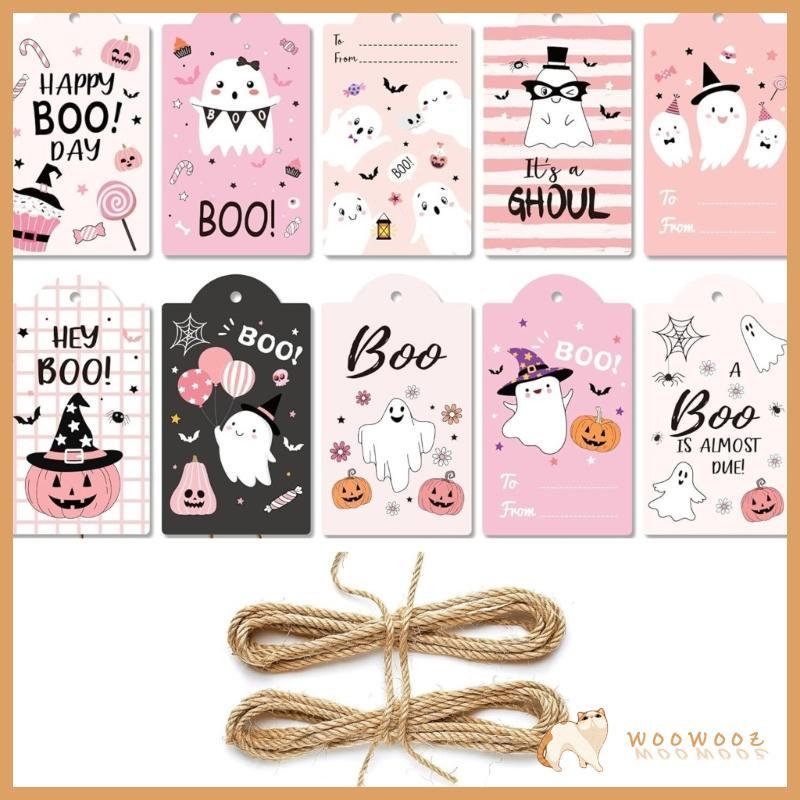 Gói trang trí Halloween WOOW 50 chiếc Thiết kế Eerie có thể hoán đổi cho nhau Cài đặt nhanh