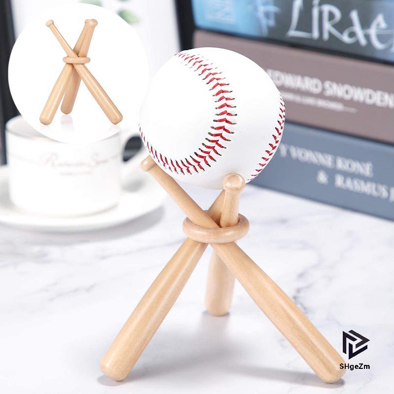 Broom Handle Wooden Mini with Logo - Suitable as Baseball Bat