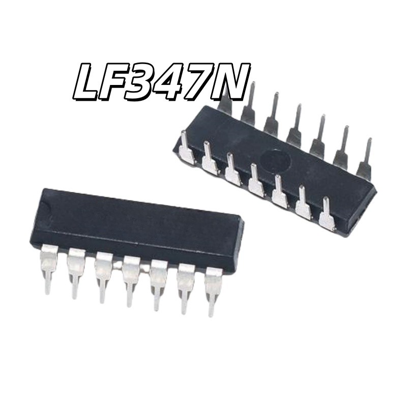 Chip khuếch đại hoạt động bốn kênh LF347 LF347N chính hãng hoàn toàn mới