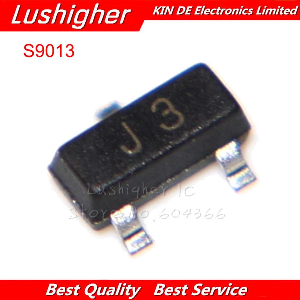 100 CÁI S9013 J3 SOT23 9013 Sot-23 SMD Transistor NPN 0.5A 40V