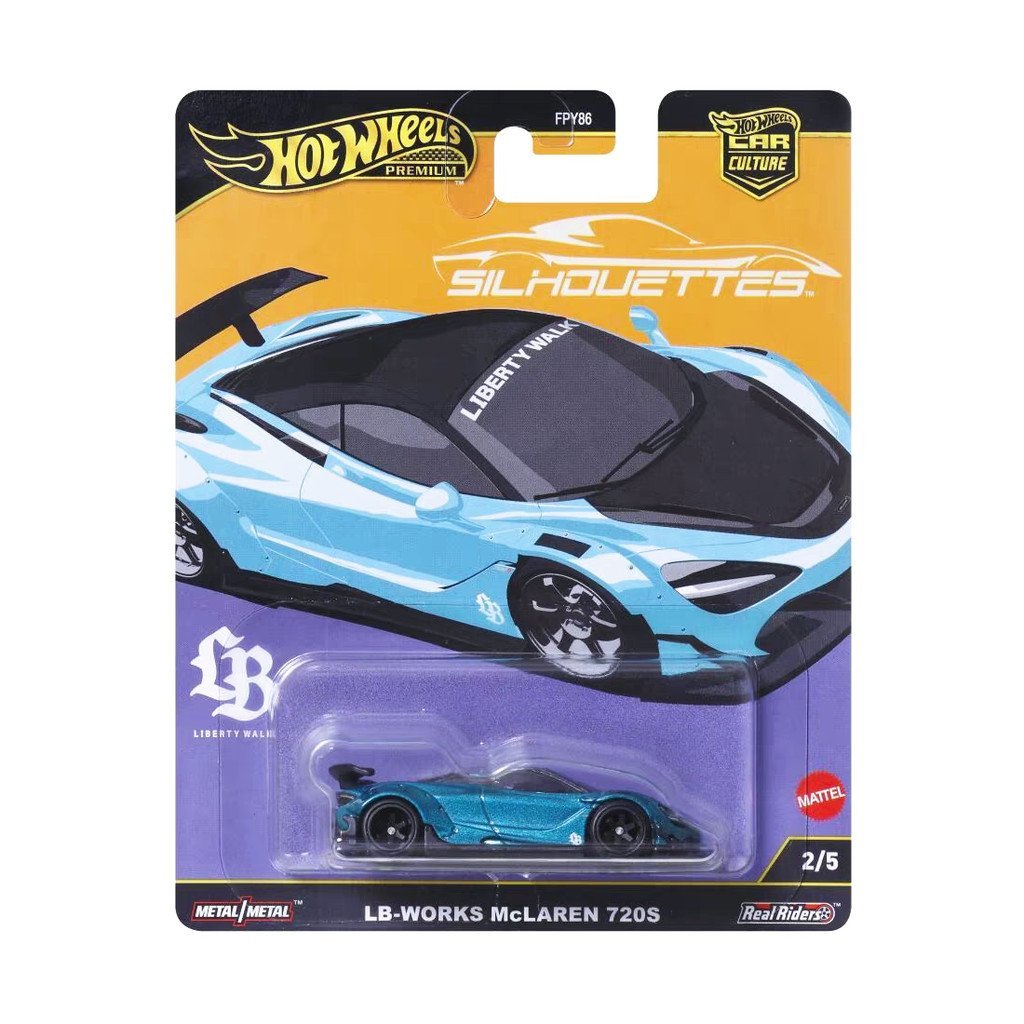 Hotwhs Silhouette Set LBWK McLaren 720S Xe đồ chơi hợp kim YU13
