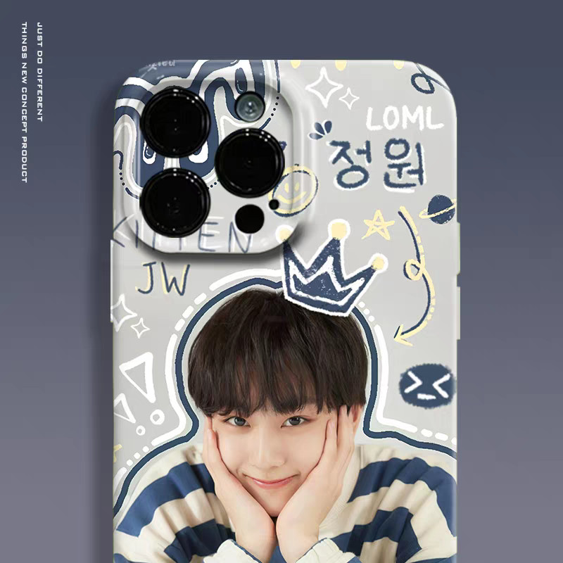 Ốp Điện Thoại Enhypen JUNGWON Tương Thích Cho iPhone17 16 15 Pro Max 14 13 12 11 Pro