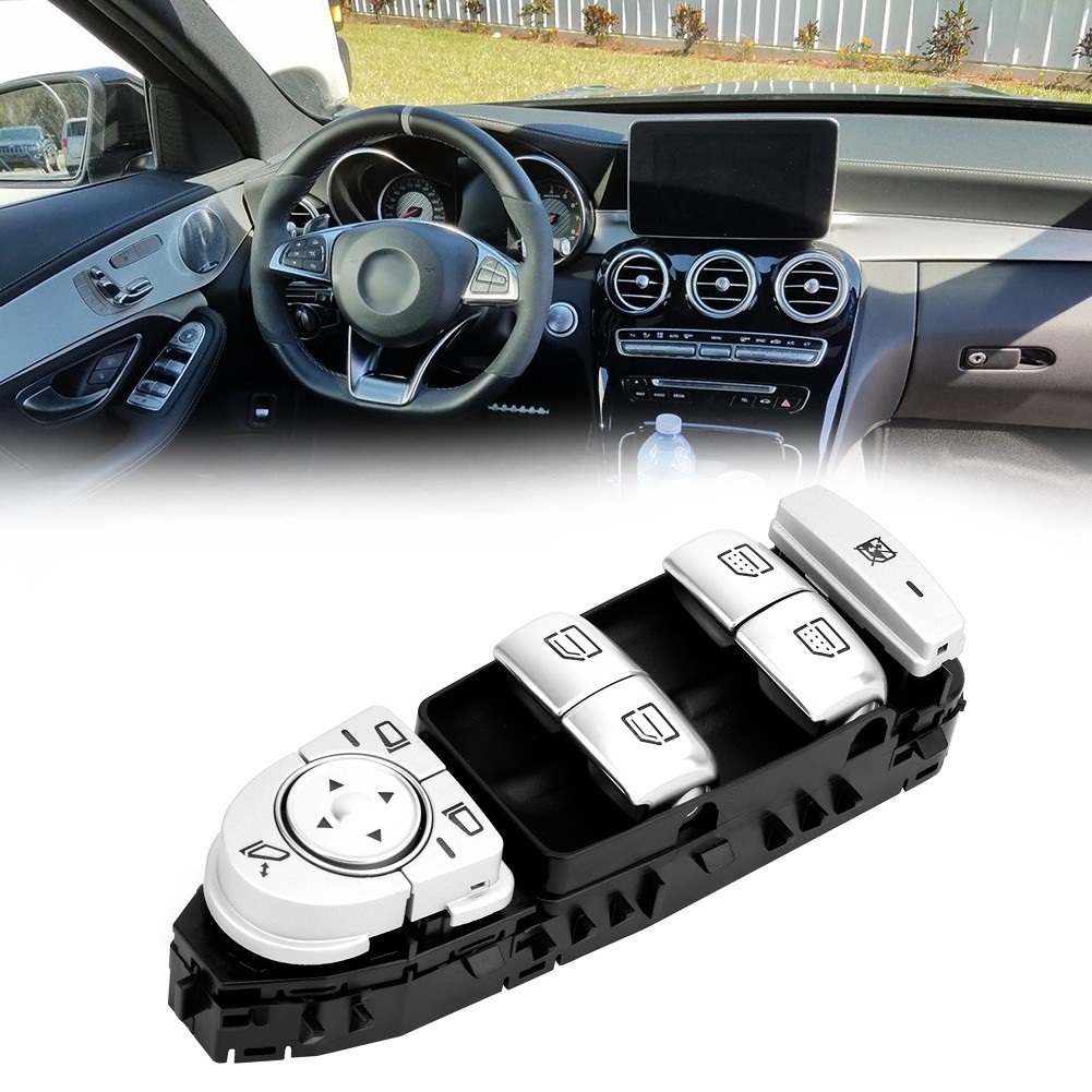 Shopp Công tắc cửa sổ điện bên trái Driver Side Master Phù hợp cho C300 C63 C350e 2229056800