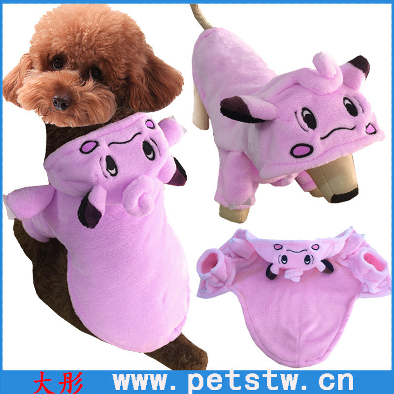 Pokemon Biến Đổi Trang Phục Pippi Pokémon Anime cosplay Quần Áo Chó Quần Áo Thú Cưng 2611