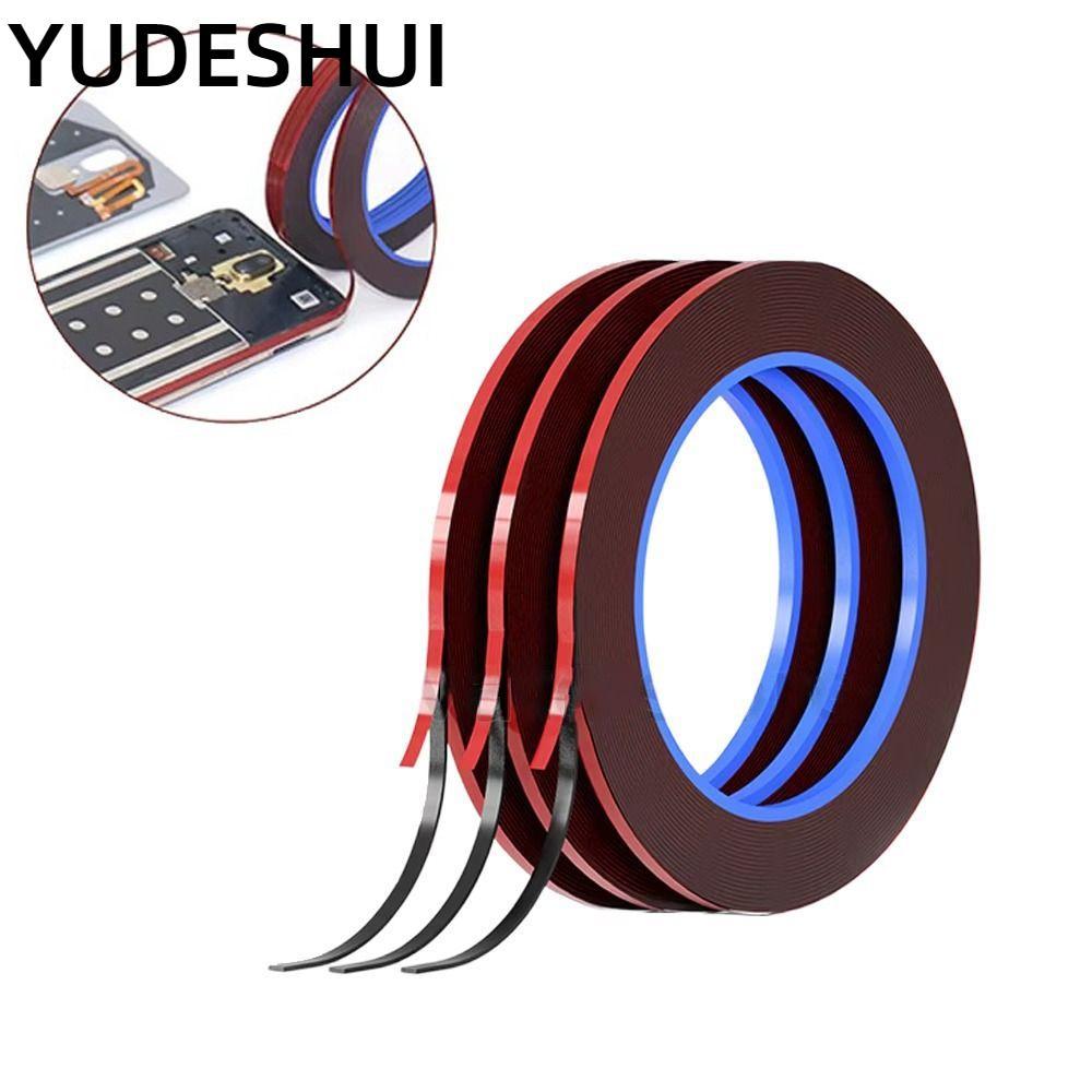 Băng keo hai mặt YudhUI 2 cuộn, Băng khung điện thoại di động 3mm màn hình cong, Băng sửa chữa điện 