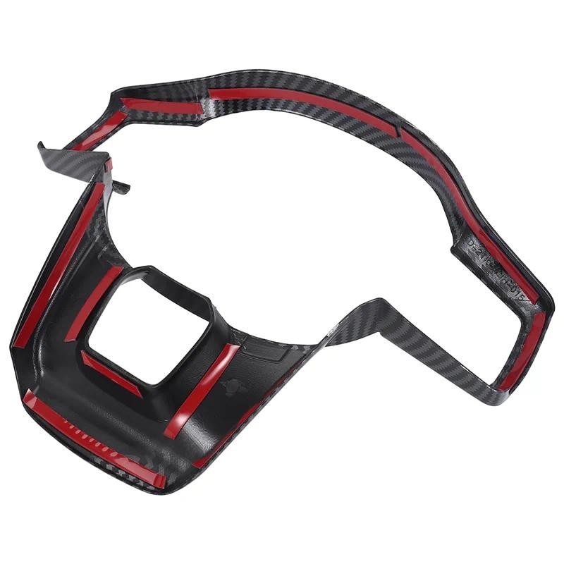 A72M-Xe Vô Lăng Bảng Bao Viền Trang Trí Khung Miếng Dán Cho Xe Kia Sorento MQ4 2021 2022