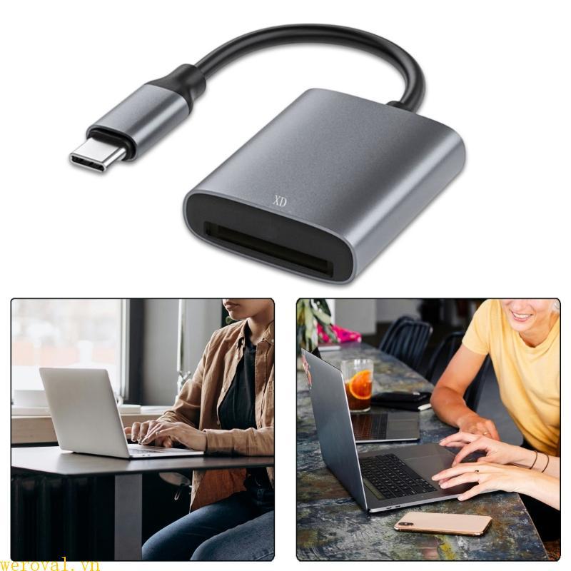 WER Đầu đọc thẻ USB C Đầu đọc thẻ nhớ XD Đầu đọc thẻ nhớ USB C Chuyển đổi thẻ nhớ