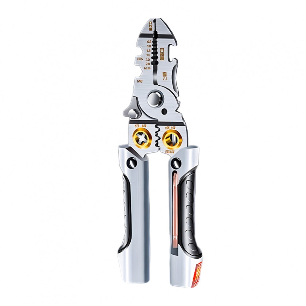 【Clearance】21 in 1 Wire Stripper Crimper Cable Cutter Pliers for Wire Stripping and Cutting【LAGO-VN】