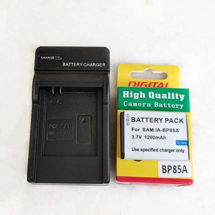 Pin + Sạc BP85A Thích Hợp Cho Máy Ảnh Kỹ Thuật Số Samsung PL210 SH100 WB210 ST200F ST205F