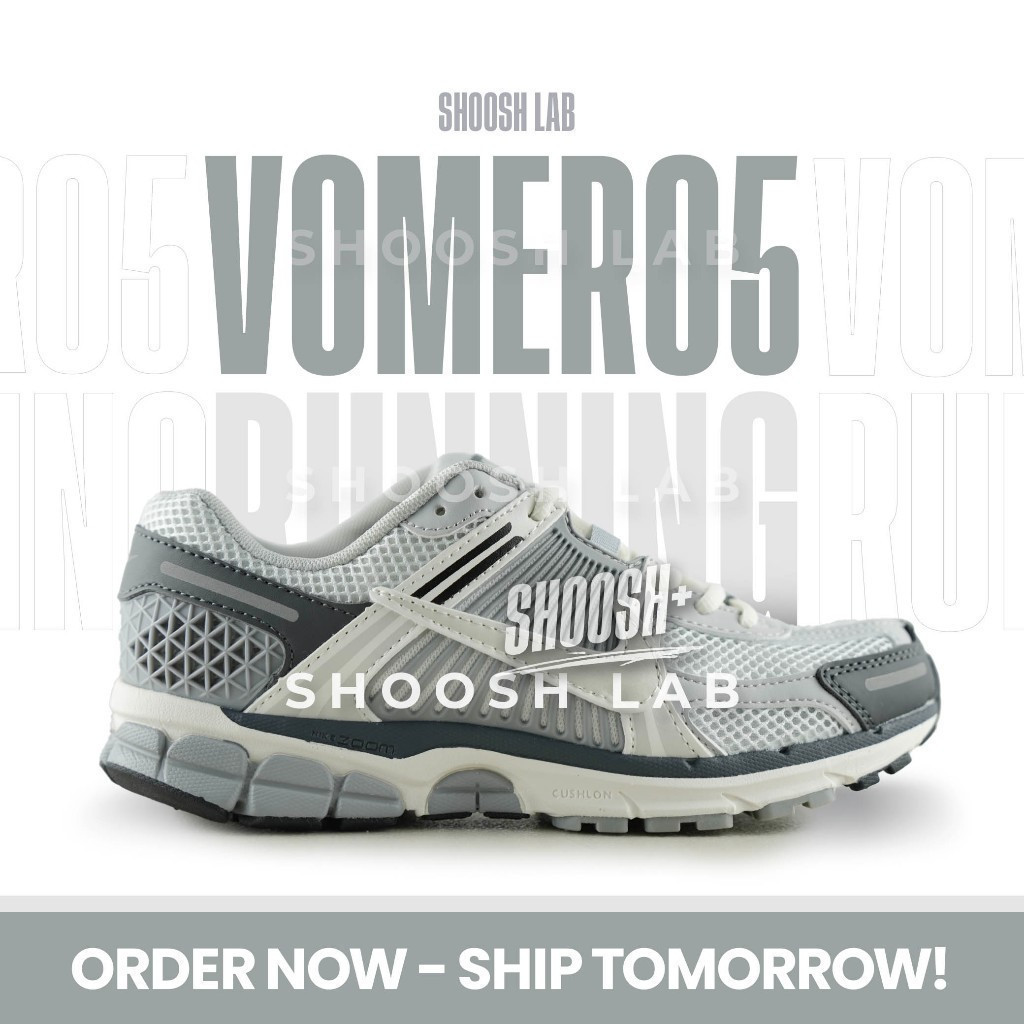 Giày thể thao Vomero 5 màu xám cho chạy bộ và đi bộ - phù hợp nam và nữ